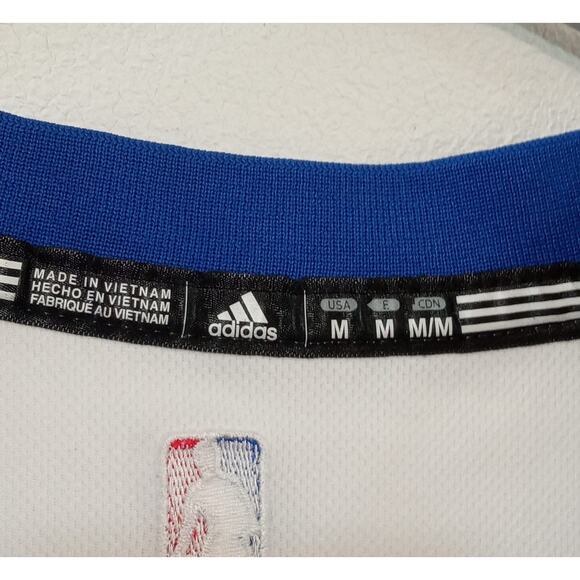 Adidas Jersey Shirt New York Knicks #6 Kristaps Porzingis NBA Basketball Size M - Picture 5 of 11